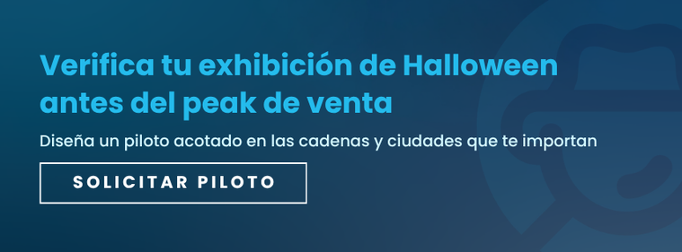 Verifica tu exhibición de Halloween antes del peak de venta